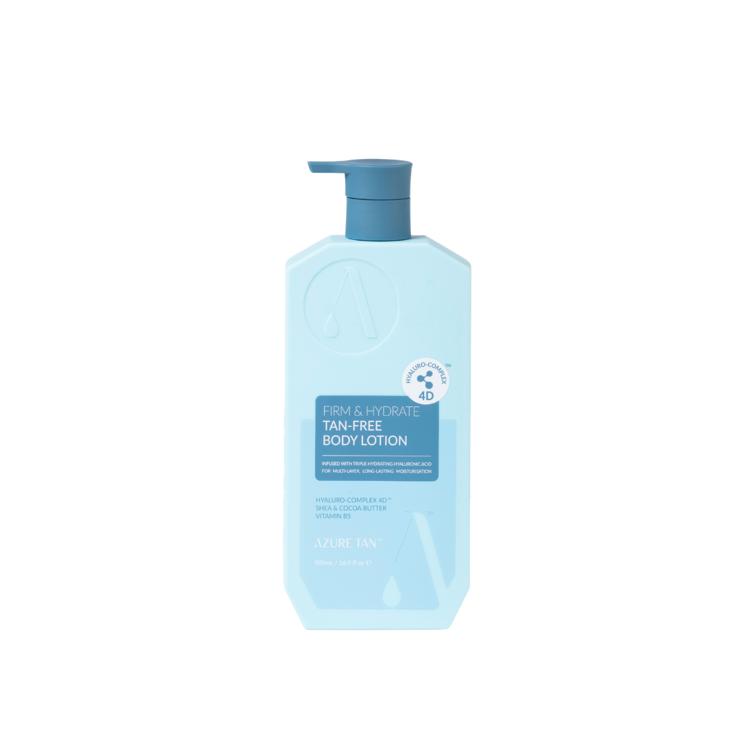 TAN FREE - FIRM & HYDRATE BODY LOTION - 500ML – Azure Tan