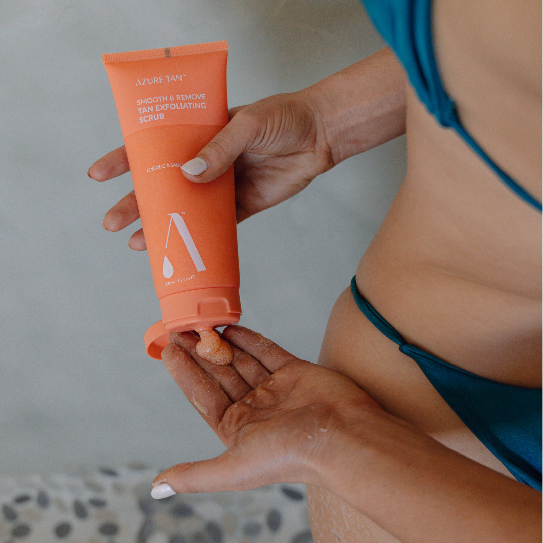 SMOOTH & REMOVE TAN EXFOLIATING SCRUB